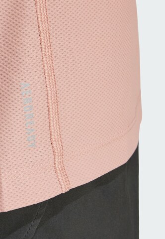 ADIDAS PERFORMANCE Performance shirt 'Own The Run' in Pink