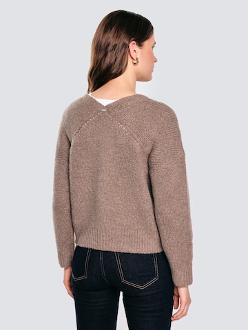 BIG STAR Knit cardigan ' KARDILA ' in Brown