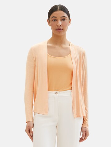 TOM TAILOR Cardigan i orange: forside