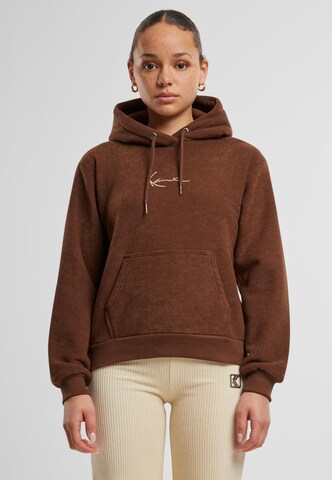 Karl Kani Sweatshirt in Bruin: voorkant