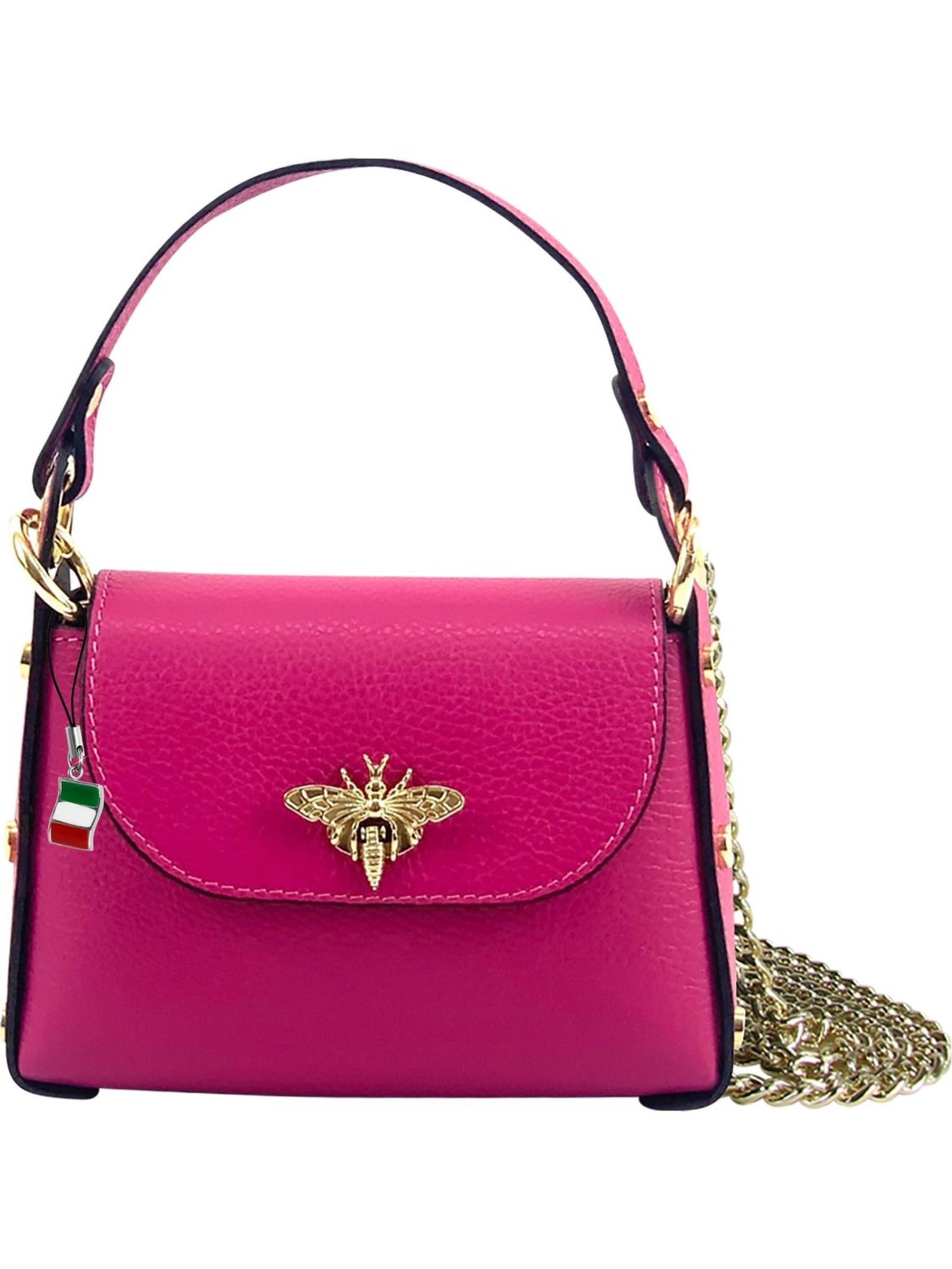 Florence Shoulder Bag in Pink: front