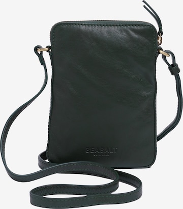 Borsa a tracolla di Seasalt Cornwall in verde: frontale