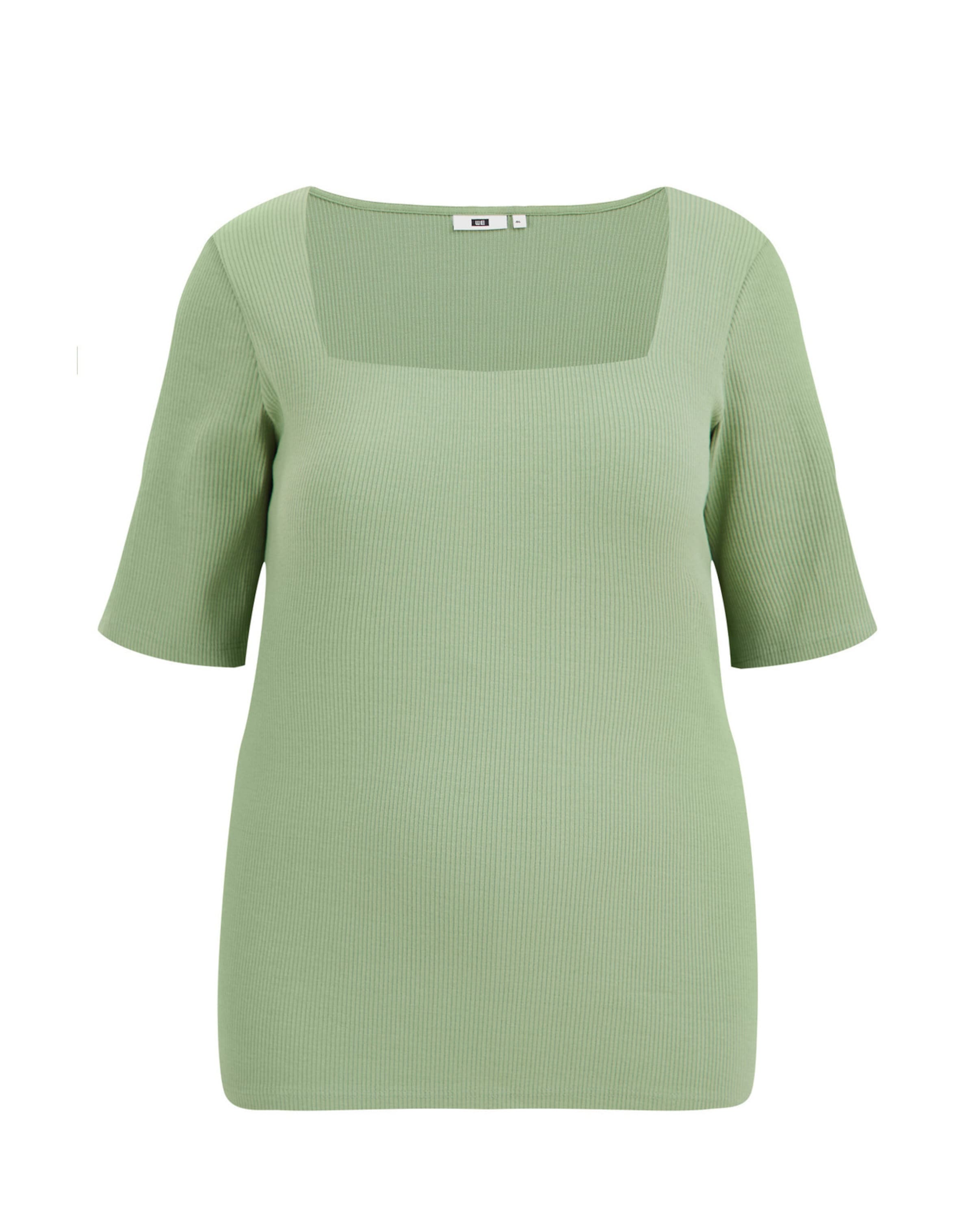 WE Fashion Tričko – zelená: přední strana