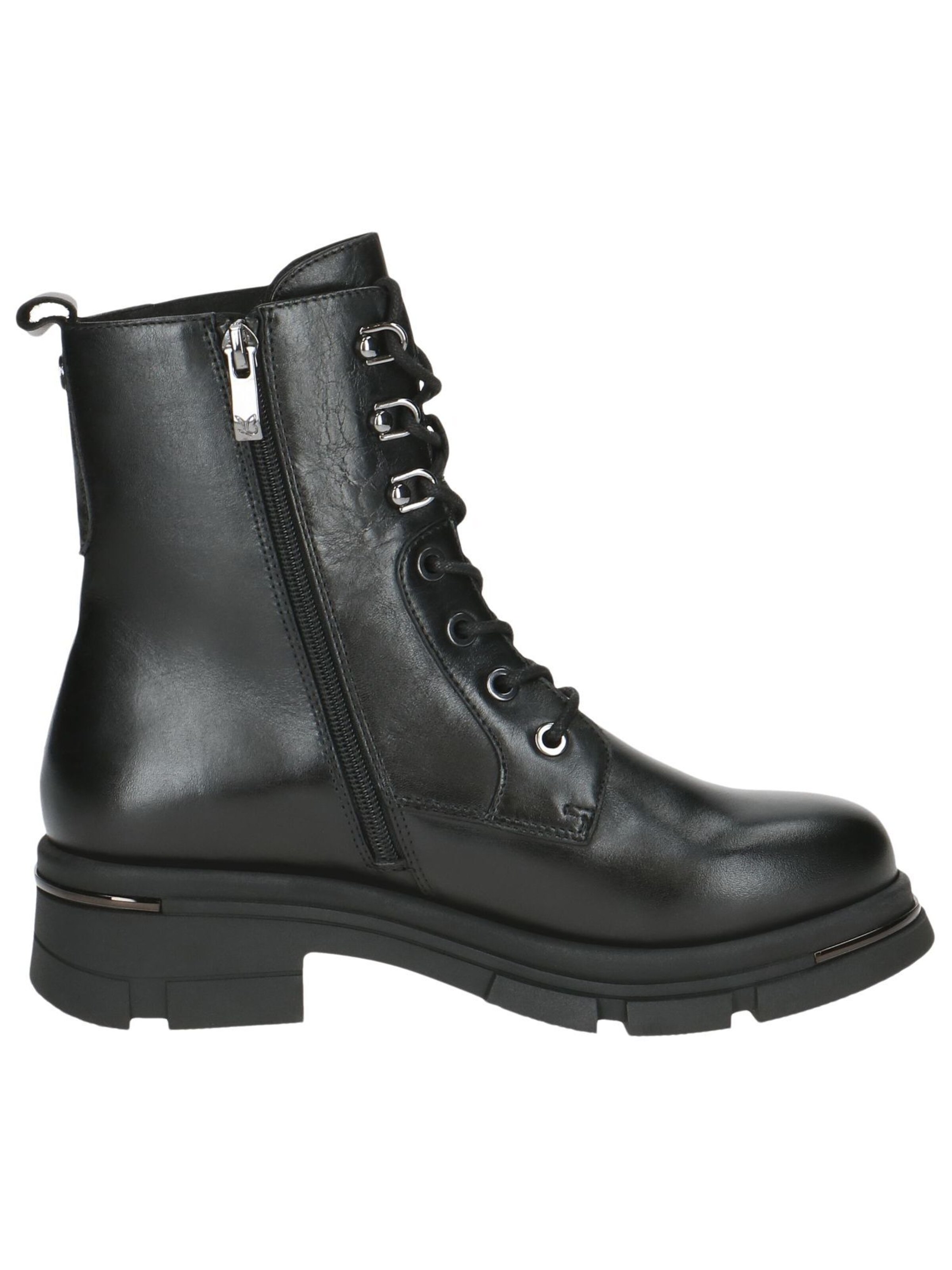 CAPRICE Veterlaarsjes in Zwart