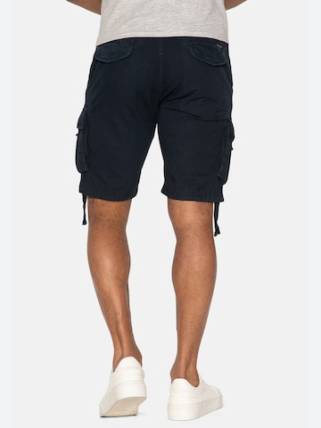 Regular Pantalon cargo 'Manchester' Threadbare en bleu