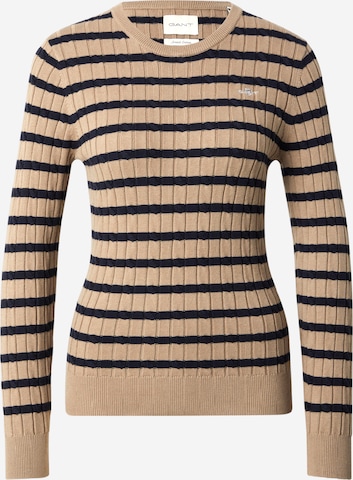 GANT Tröja i brun: framsida