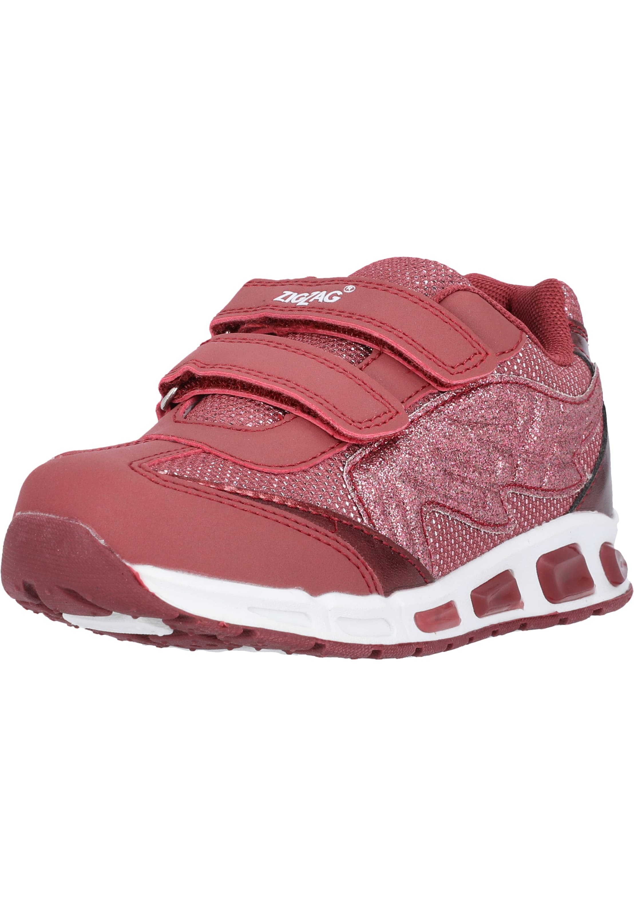 ZigZag Sneaker 'Roseau' in Rot: Vorderseite