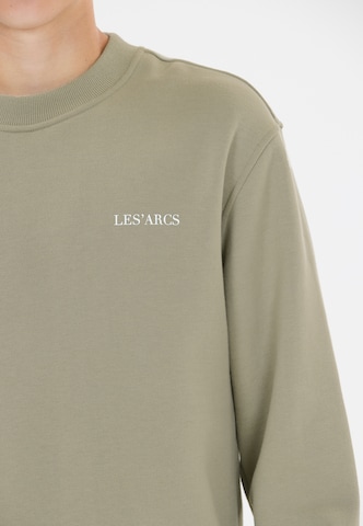 Les'Arcs Sweatshirt 'Deasach' in Bruin
