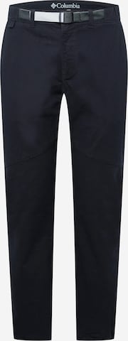 COLUMBIA Outdoor trousers in Black: front