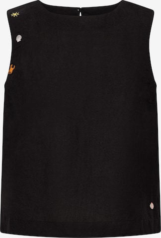Frieda & Freddies NY Blusenshirt in Schwarz: Vorderseite