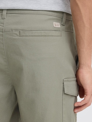 !Solid - regular Pantalón cargo ' SDMohan Stretch ' en verde
