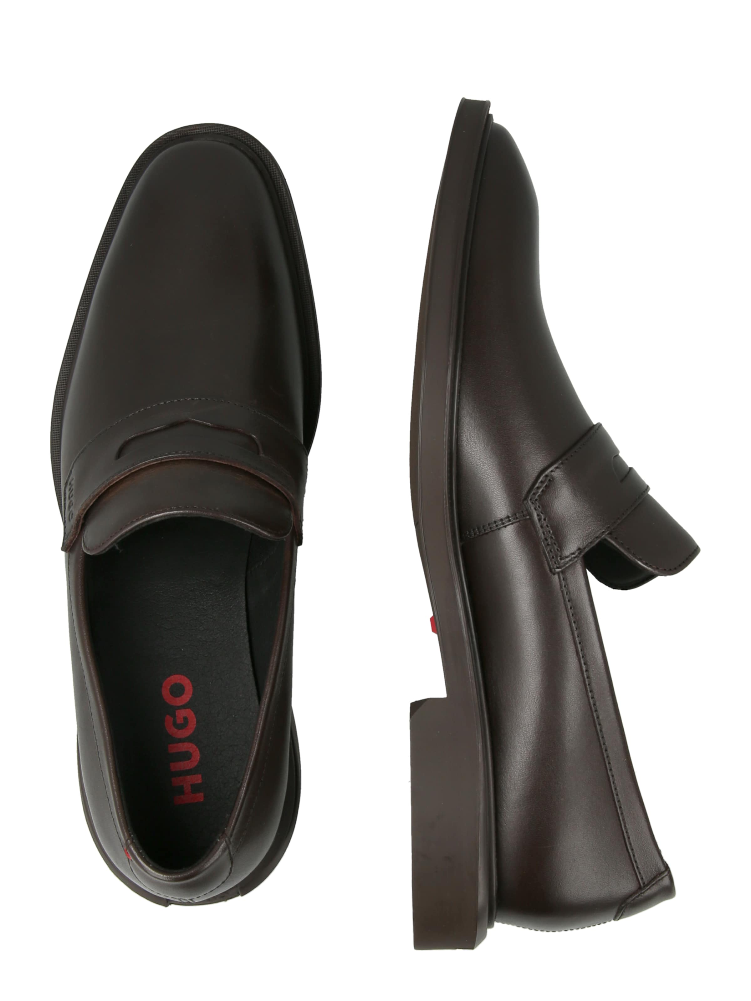 HUGO Pantofle 'Gryff' w kolorze brązowy