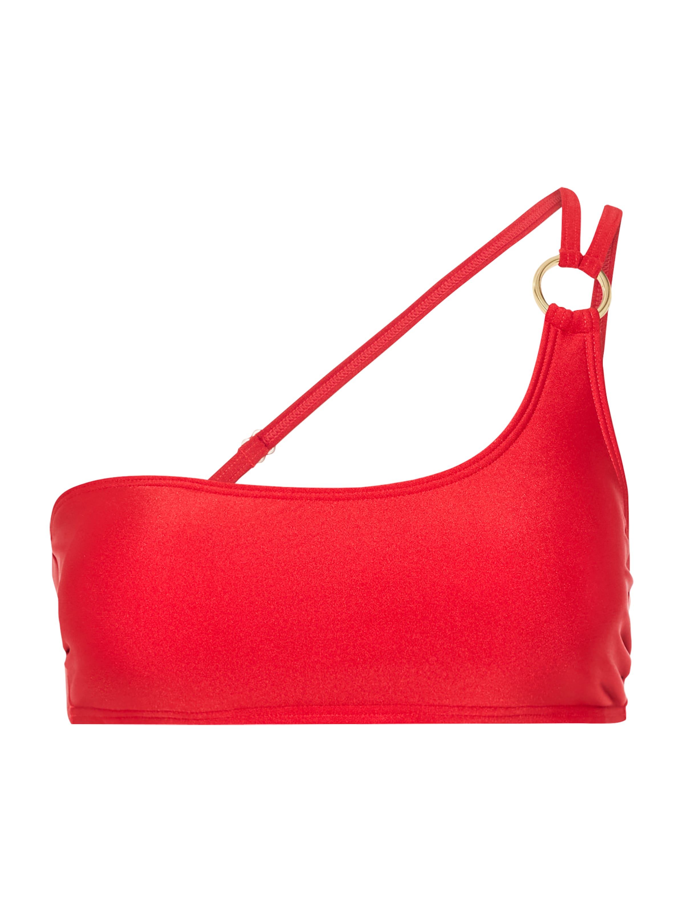 LSCN by LASCANA Bustier Góra bikini 'Baila' w kolorze czerwony: przód