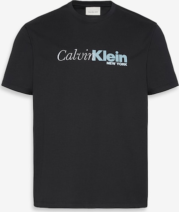 Calvin KleinMajica - crna boja: prednji dio