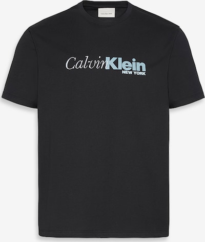 Calvin Klein Majica u pastelno zelena / crna / bijela, Pregled proizvoda