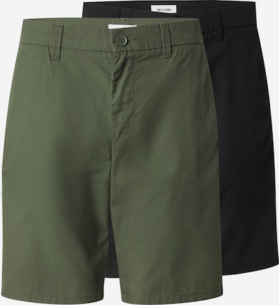 Only & Sons Spodnie 'ONSKal' w kolorze khaki / czarnym, Podgląd produktu