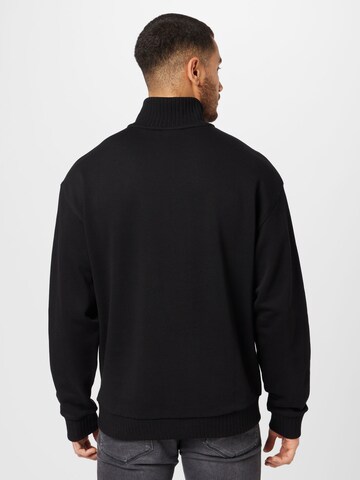 HUGO Sweatshirt 'Dutzagata' in Schwarz