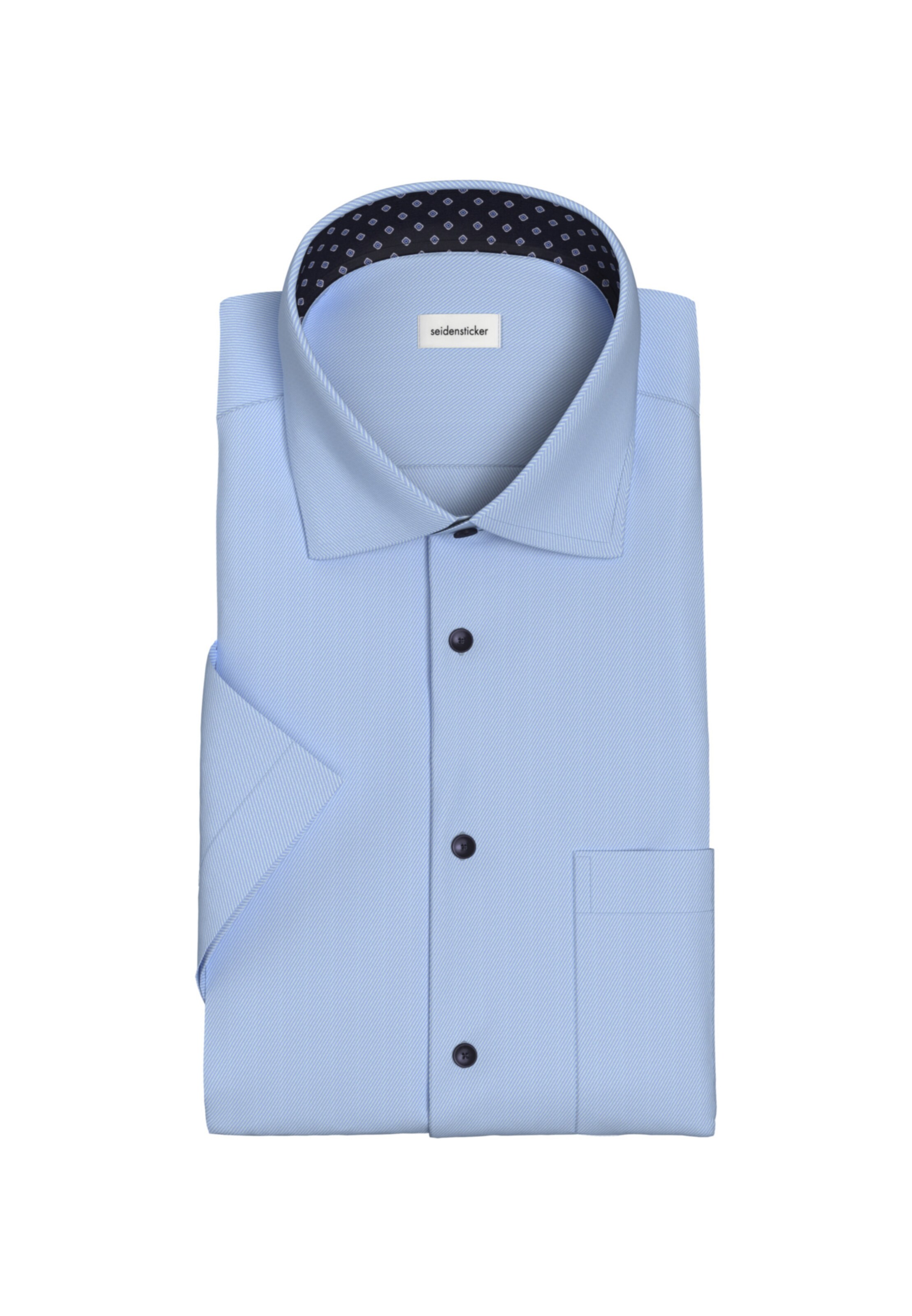 Coupe regular Chemise business 'Smart Essentials' SEIDENSTICKER en bleu