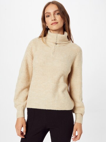 ONLY - Jersey 'Karinna' en beige: frente