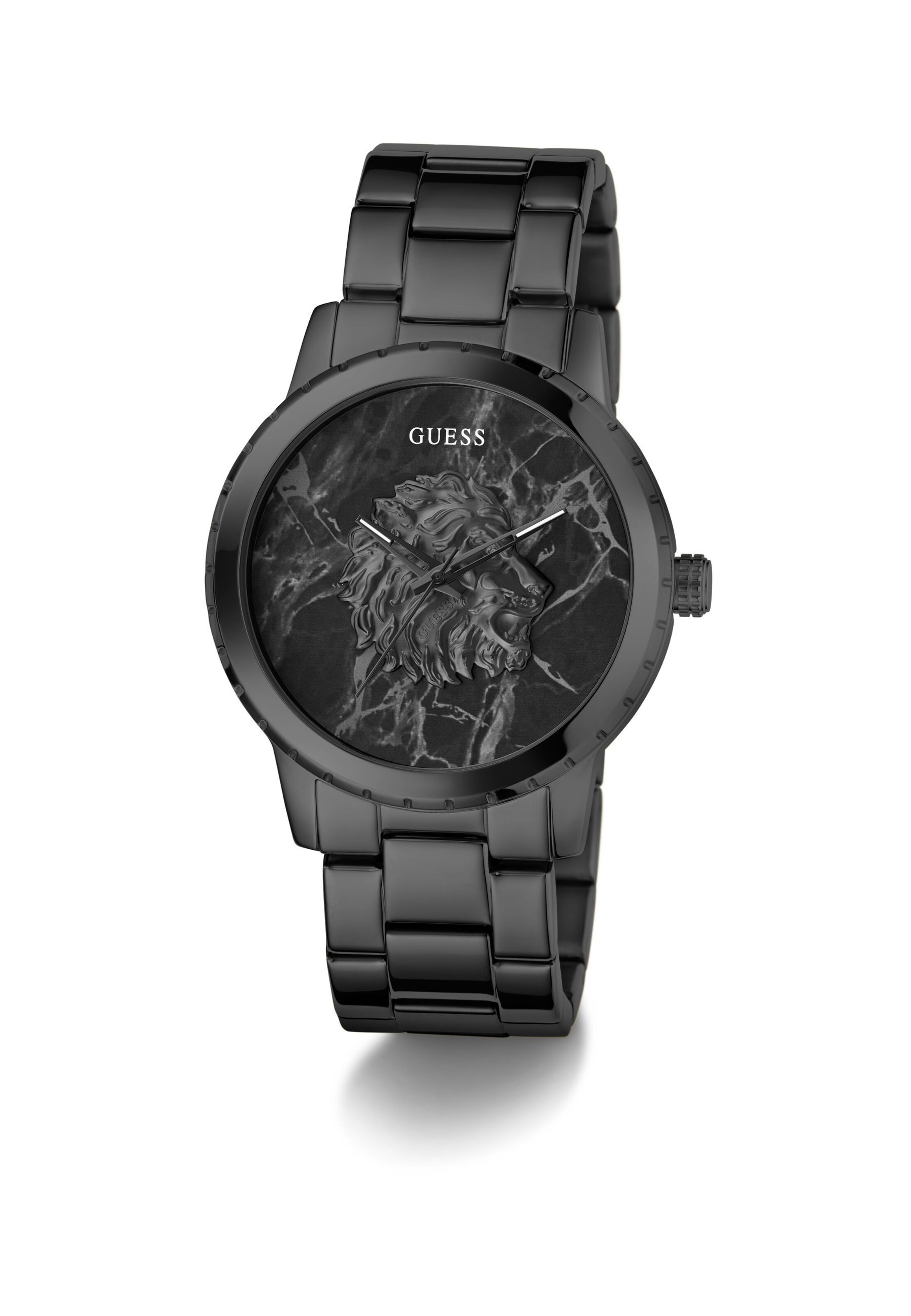 GUESS Analoguhr 'MONARCH' in Schwarz