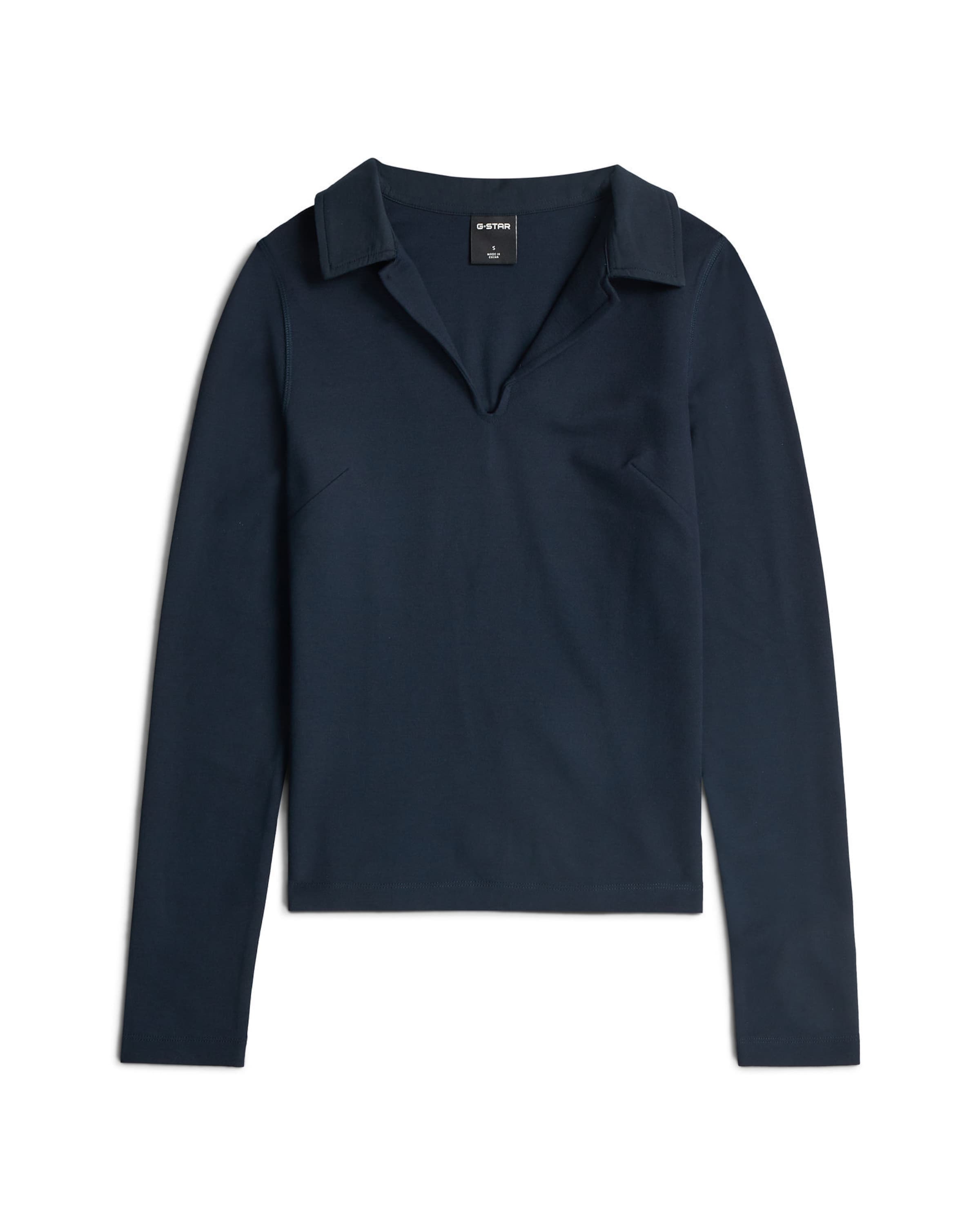 T-shirt 'Soft Sculpt Slim T-Shirt' G-STAR en bleu : devant