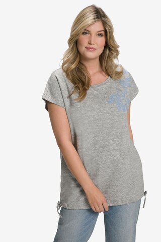 Ulla Popken Sweatshirt in Grey: front