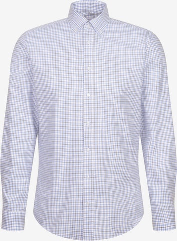 SEIDENSTICKER Slim fit Business shirt 'Schwarze Rose' in Blue: front