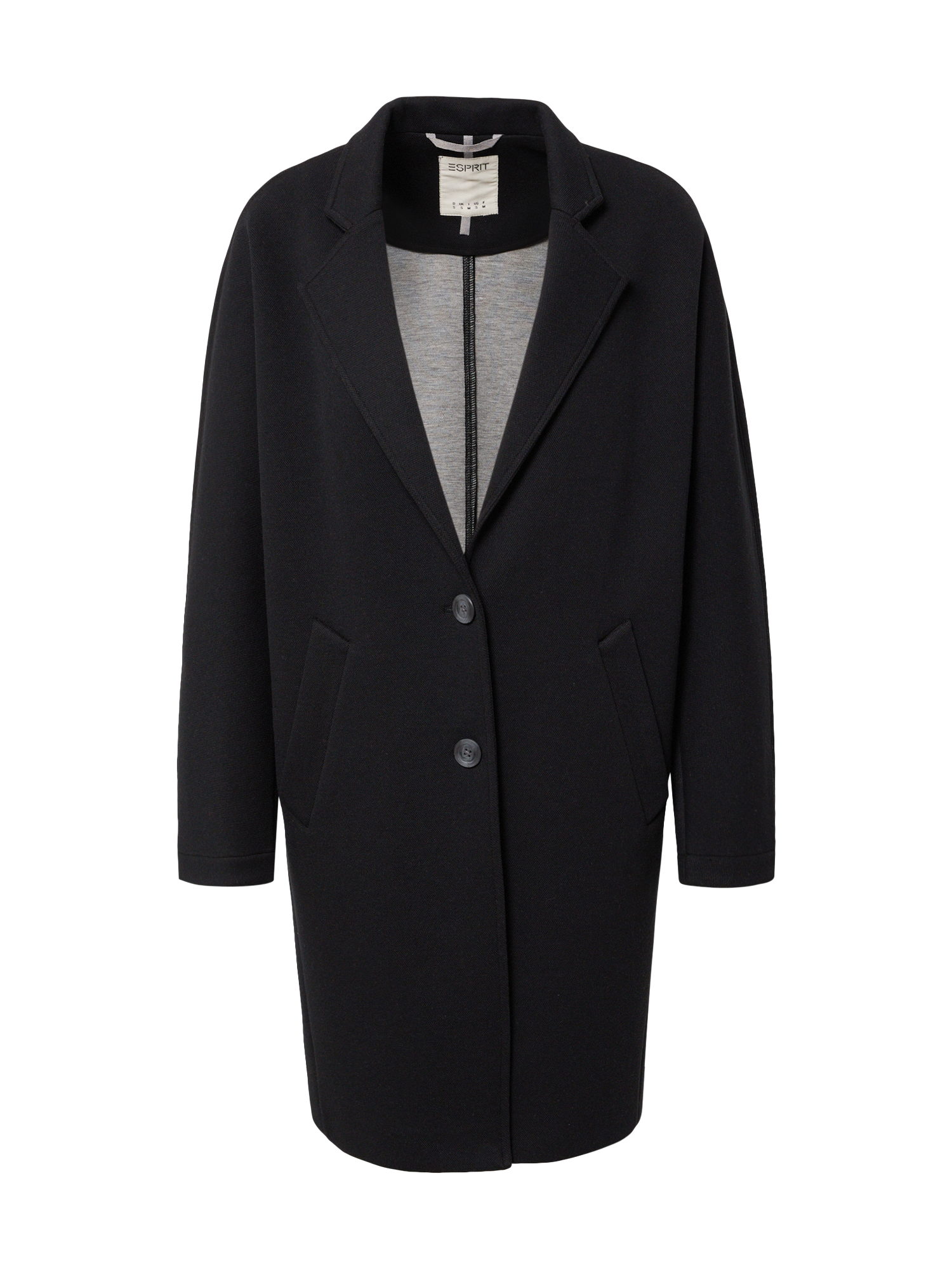 sFa0l Odzież ESPRIT Płaszcz przejściowy w kolorze Czarnym 