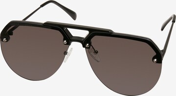 Lunettes de soleil 'Toronto' Urban Classics en noir : devant