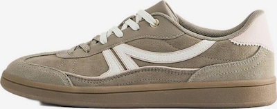 Pull&Bear Sneaker in 36 in hellbraun / rosa / weiß, Produktansicht
