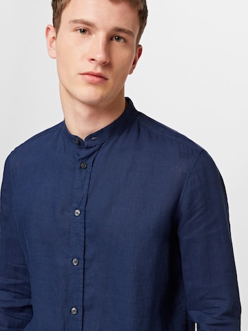 DRYKORN Slim fit Overhemd 'Tarok' in Blauw