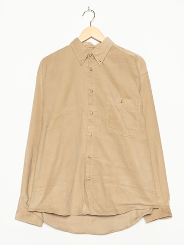 Camargue Button Up Shirt in S-M in Beige: front