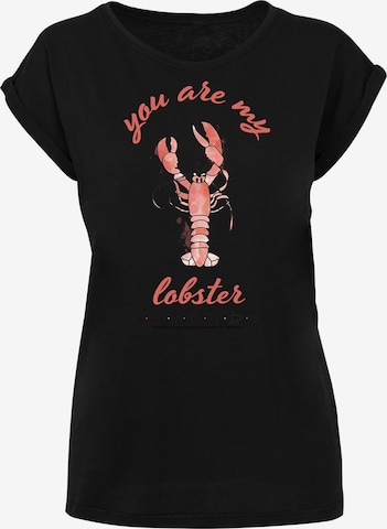 F4NT4STIC Shirt 'Lobster Chest' in Black: front