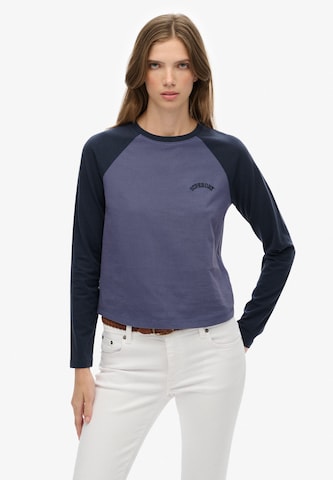 Superdry Shirt 'Essential' in Rood: voorkant