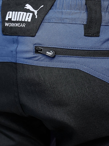 PUMA Workwear Regular Outdoor Pants 'ProOne' in Blue