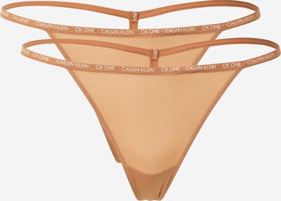 Calvin Klein Underwear String in hellbraun, Produktansicht