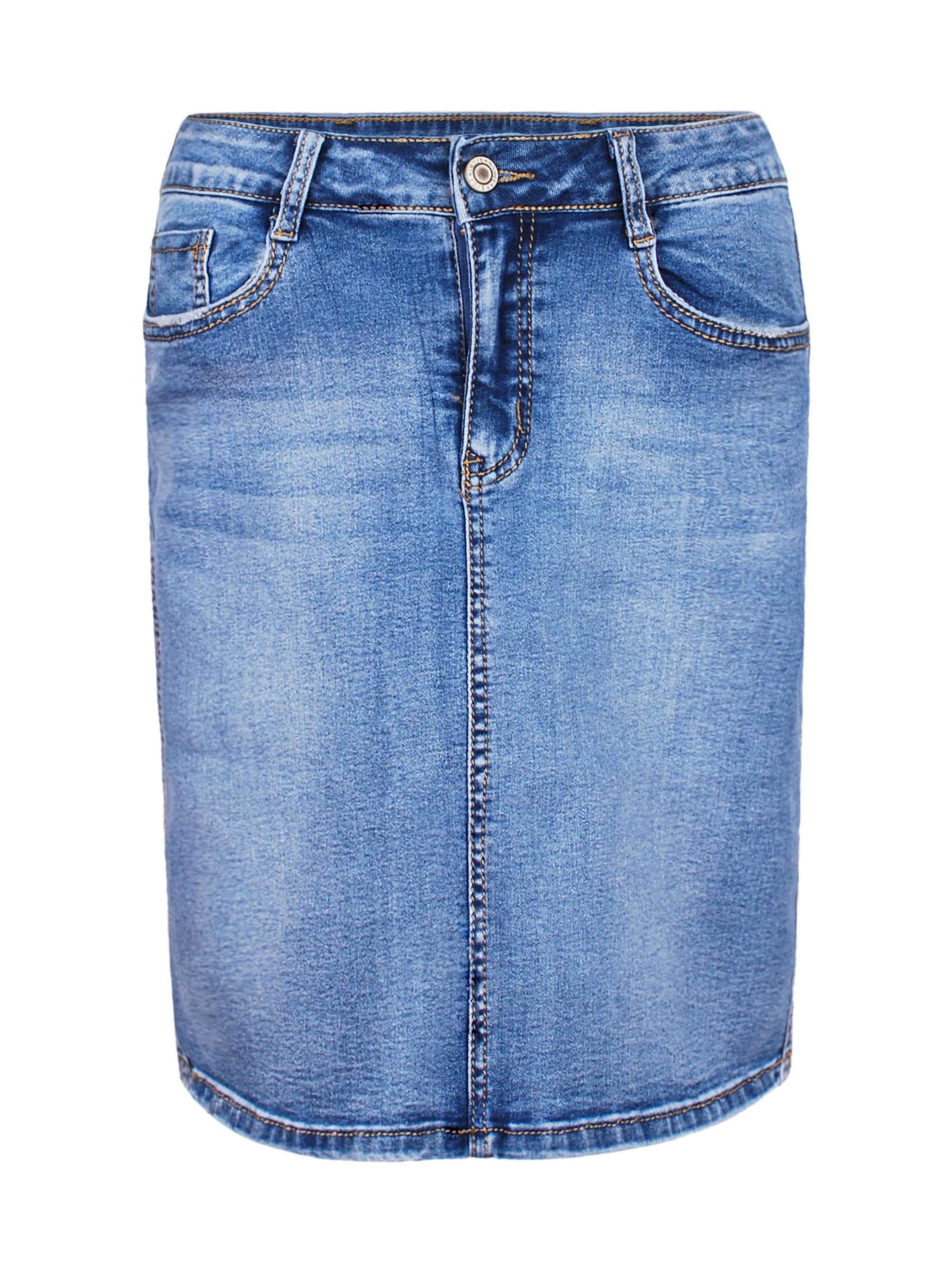 Fraternel Skirt in Blue: front