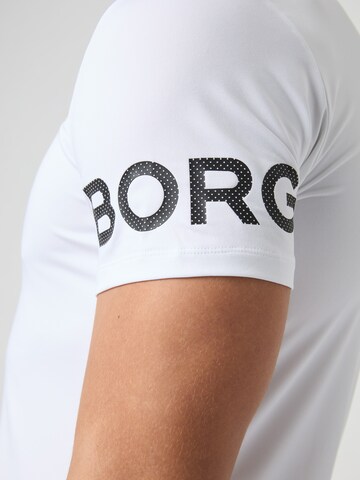 Maglia funzionale di BJÖRN BORG in bianco
