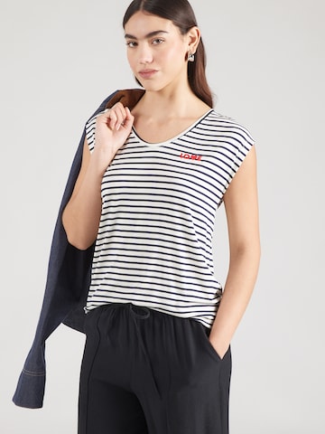 PIECES Top 'PCBILLO' in Blau: Vorderseite