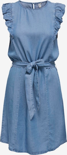 ONLY Robe 'PEMA' en bleu denim, Vue avec produit