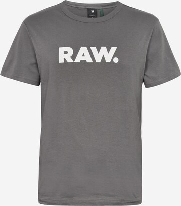 G-Star RAW T-shirt 'Holorn' i grå: framsida