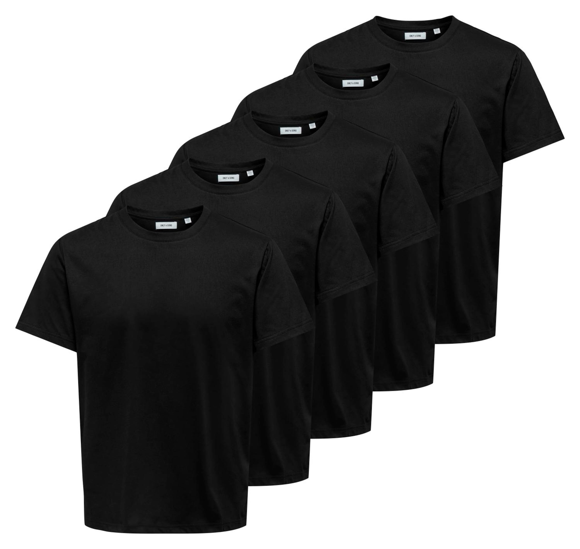 Only & Sons T-Shirt in Schwarz: Vorderseite