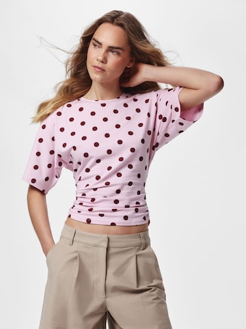 PIECES - Camiseta 'PCAlli' en rosa