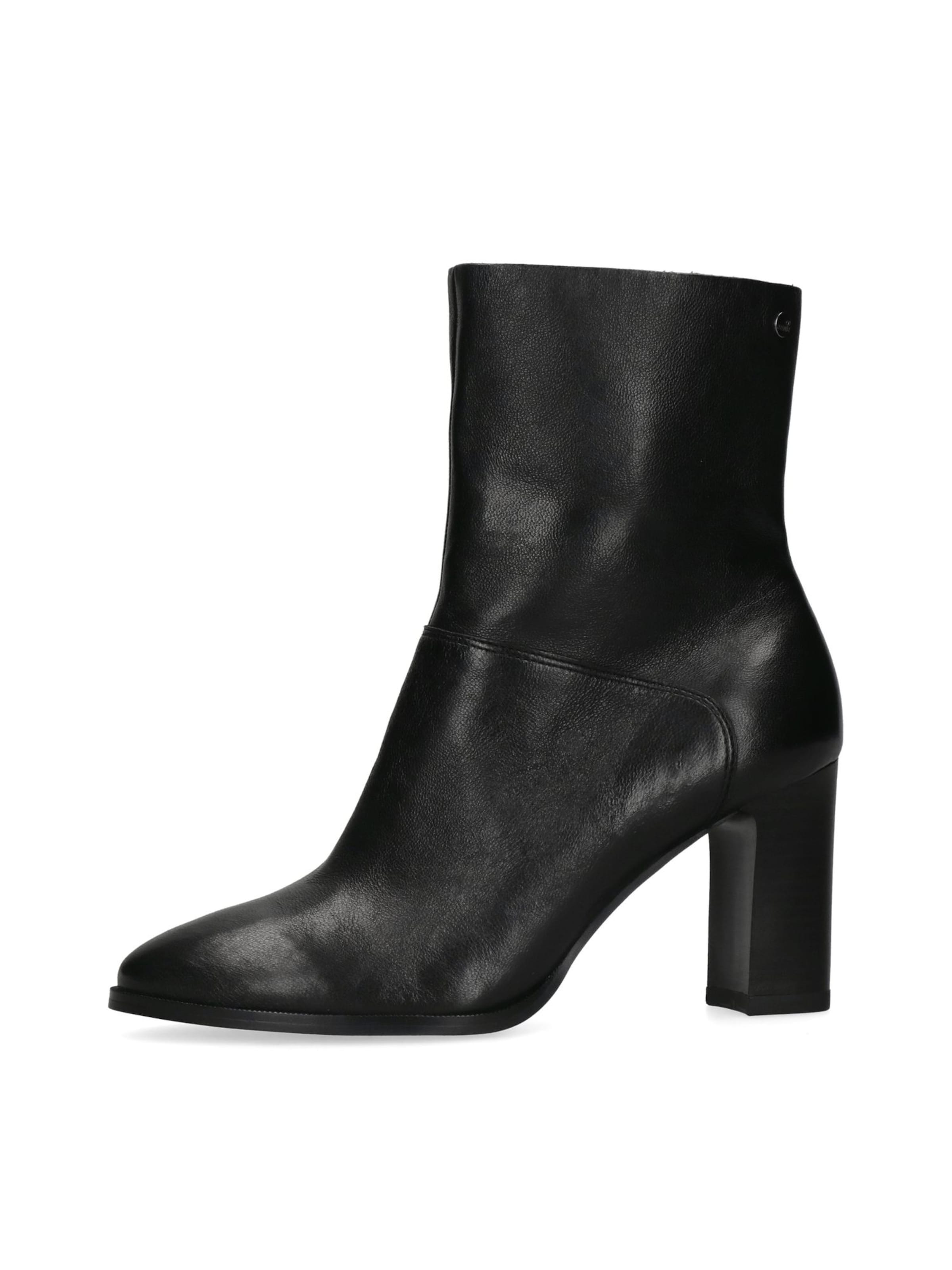 MANFIELD Stiefeletten in Schwarz: Vorderseite