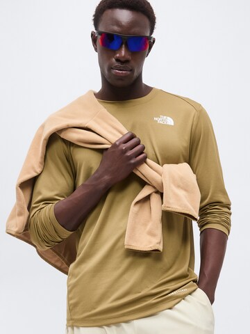 THE NORTH FACE Funkcionalna majica 'SHADOW' | rjava barva