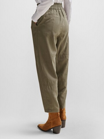 BOSS Regular Pants ' Taiya ' in Green