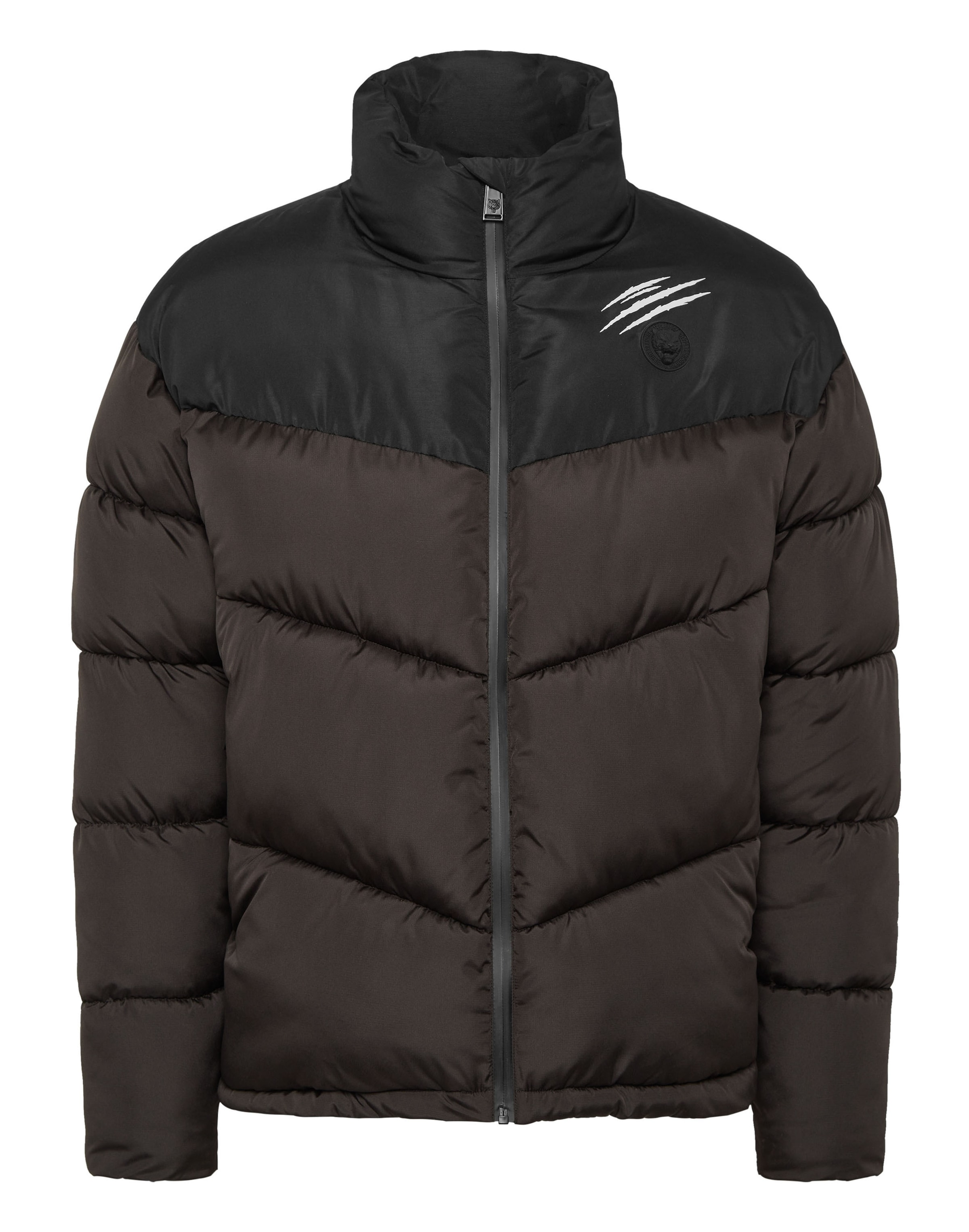 Plein Sport Winterjacke in Braun: Vorderseite