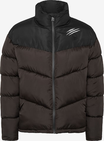 Giacca invernale di Plein Sport in marrone: frontale