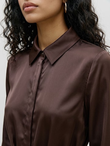 Chemisier 'RIVER' VERO MODA en marron