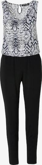 KOROSHI Jumpsuit en gris / gris oscuro / negro / blanco, Vista del producto